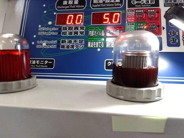 三菱　ランサー エボリューション７（GH-CT9A）　ATF圧送交換　トルコン太郎　長野県　千曲市　長野市　上田市　歓迎