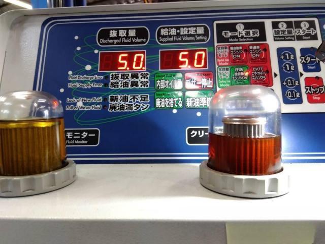 三菱　ランサー エボリューション７（GH-CT9A）　ATF圧送交換　トルコン太郎　長野県　千曲市　長野市　上田市　歓迎