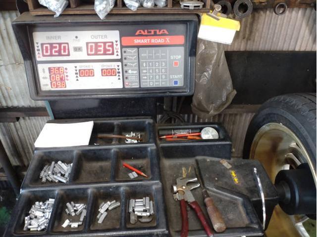 ラクティス　タイヤ組み替え