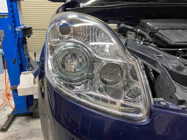 マツダベリーサ　ヘッドライトクリーニング　諏訪市