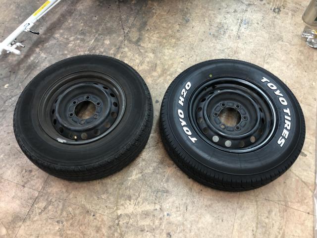 トヨタ 200系ハイエース タイヤ交換 長野県 佐久市 小諸市 東御市 上田市 軽井沢 御代田 北佐久郡 南佐久郡