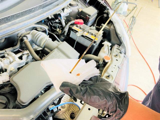オイル交換はメンテナンスの基本です
