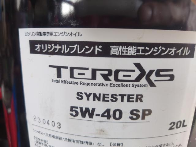 エンジンオイル交換 TEREXS スバル WRX 松本市 塩尻市 岡谷市 安曇野市 朝日村 山形村