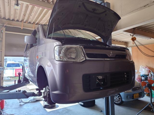 エンジンオイル交換 VERSUS ekワゴン 松本市 塩尻市 岡谷市 安曇野市 朝日村 山形村