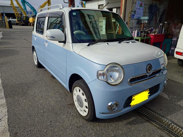 エンジンオイル交換 ミラココア MOTUL 松本市 塩尻市 岡谷市 安曇野市 朝日村 山形村