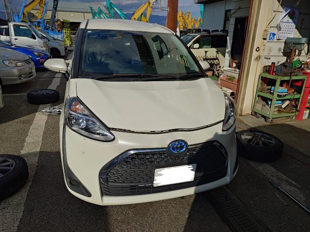 エンジンオイル交換 シエンタ CELESTECARE 松本市 塩尻市 岡谷市 安曇野市 朝日村 山形村