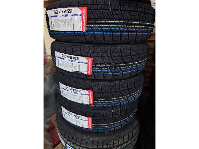 タイヤ交換 タント NANKANG 155/65-14 松本市 塩尻市 岡谷市 安曇野市 朝日村 山形村