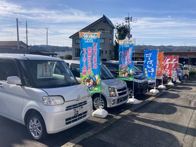 中古車販売もお任せください！