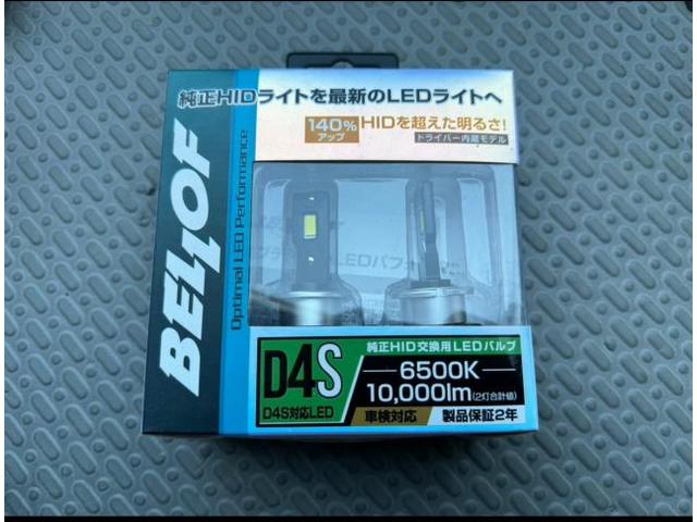 トヨタ　アルファード　20 ヘッドライト　バルブ　LED　交換　新潟県　小千谷市　ヴェルファイア　車　自動車