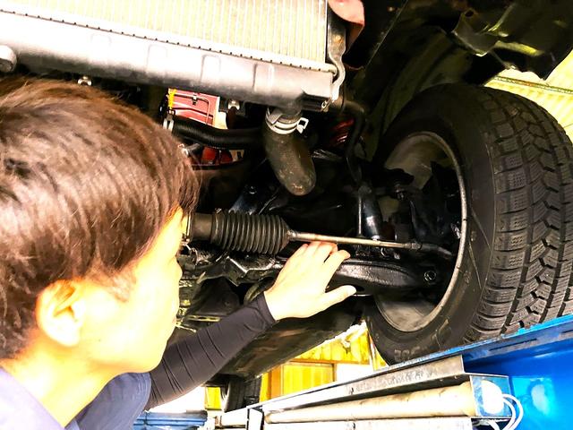 足回りは入念に整備します