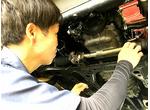 駆動系パーツ取付けいたします