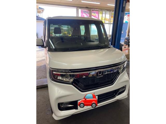 ホンダ　Ｎ－ＢＯＸカスタム　ホイール・タイヤ交換　スタッドレス　ネットで購入したタイヤもお取り付けいたします　　長野県　千曲市　長野市　上田市　坂城町