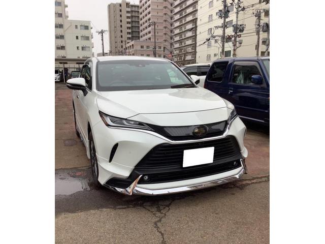 トヨタ ハリアー AXUH80 フロントエンブレム交換 チュウヒ トヨタ ハリアー AXUH80 フロントエンブレム交換 チュウヒ
