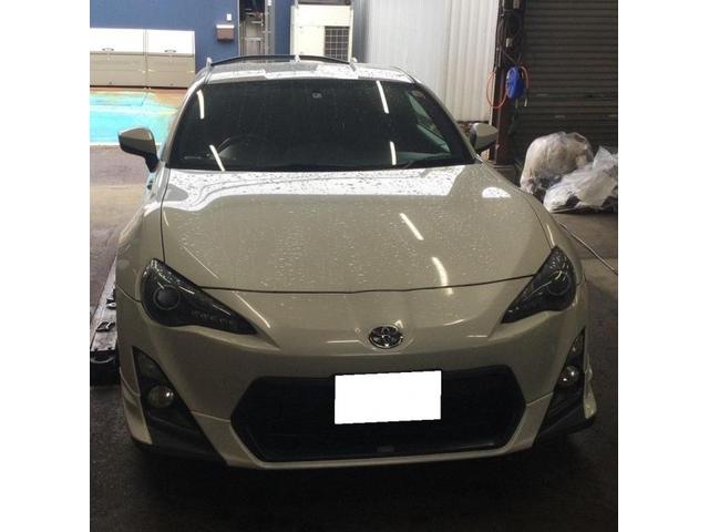 トヨタ 86 ZN6 フェンダーライナー交換 新潟市中央区 パレス