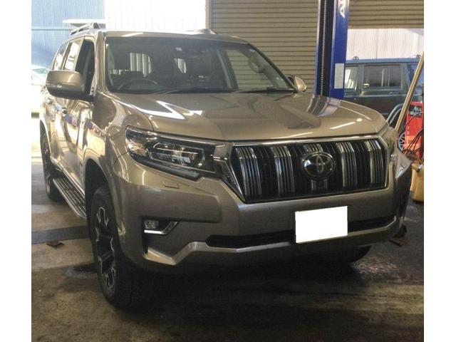 トヨタ　ランドクルーザープラド　ＧＤＪ１５１Ｗ　車検　新潟市中央区　パレスオート
