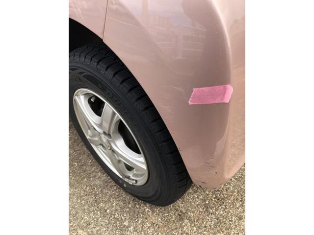 三菱　ｅＫワゴン　フロントバンパー　フロント右ドアパネル　リヤバンパーキズ・へこみ直し　上越市