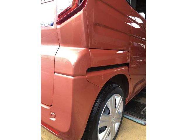 スズキ　スペーシア　リヤバンパー新品・色付交換キズ・へこみ直し　上越市カーコンビニ倶楽部