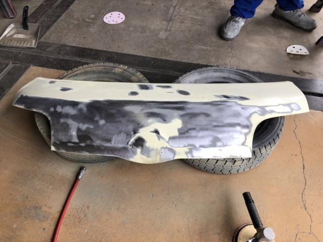 ダイハツ　タント　上越市　ボンネット腐食　キズ・へこみ直し　カーコンビニ倶楽部