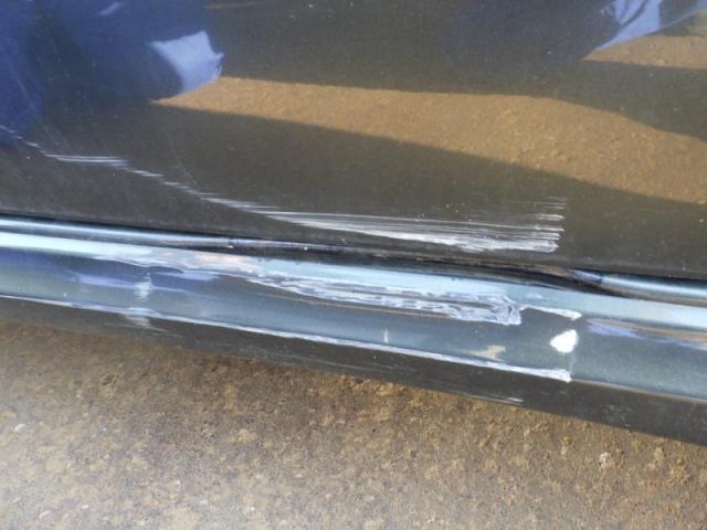 スズキ　エブリイ　左側ドアとサイドステップ　キズ・へこみ直し　上越市