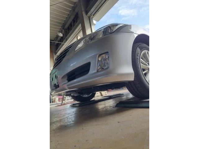 トヨタ　クラウン　上越市　バンパーキズ・へこみ直し　板金塗装