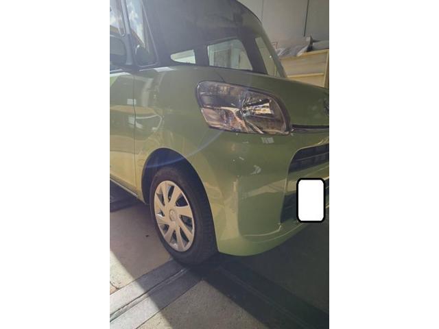 ダイハツ　タント　バンパー割れ交換　キズ・へこみ直し　上越市車の板金塗装