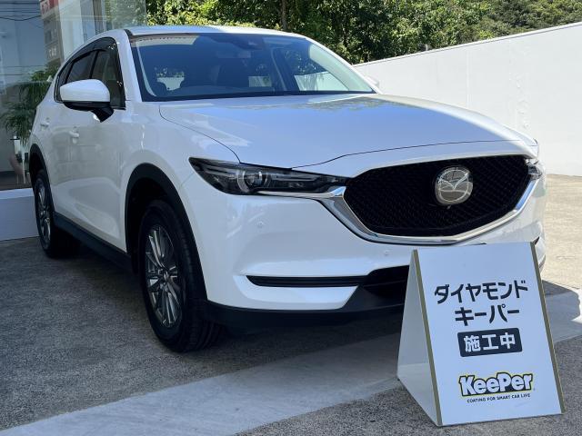 マツダ　CX-5　タイヤ交換とボディコーティング　