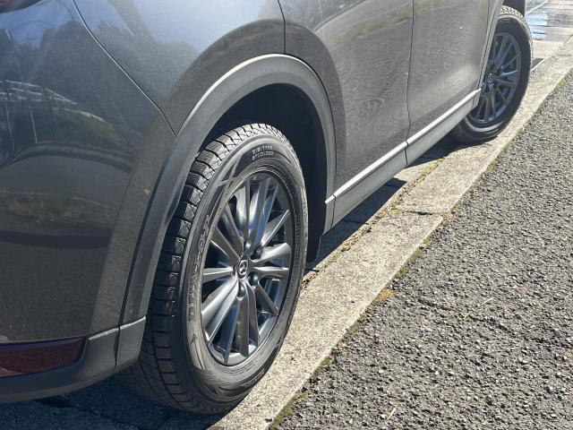マツダ　ＣＸ－５　ホイール・タイヤ交換　17インチ　純正17インチホイール　スタッドレスタイヤ