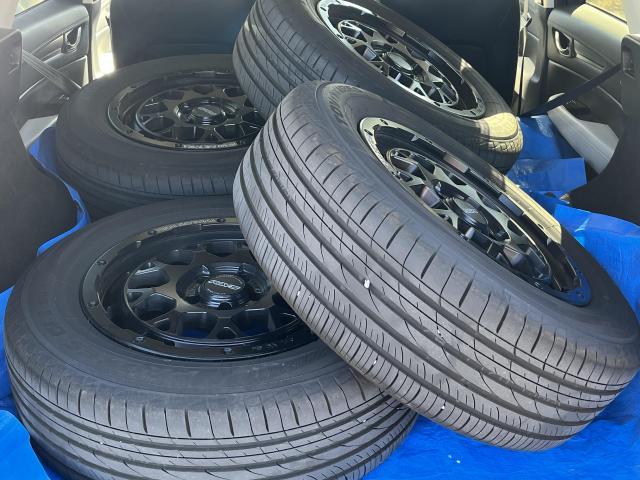 マツダ　ＣＸ－５　ホイール・タイヤ交換　17インチ　純正17インチホイール　スタッドレスタイヤ