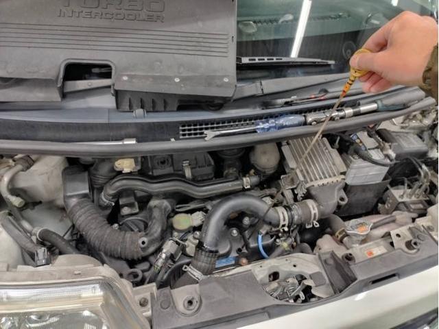 ダイハツ　タントカスタム　車検メンテナンス