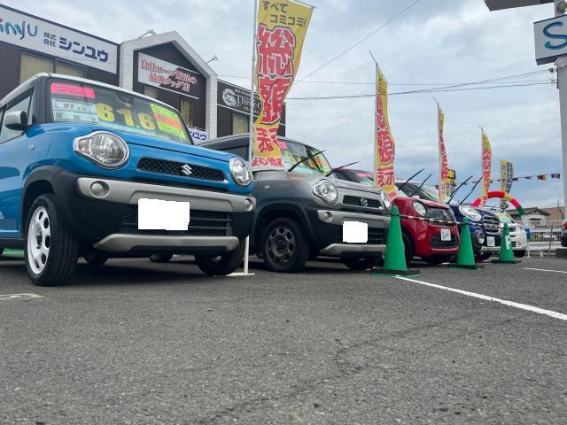 スリークロスシンユウ高松店　香川県　高松市　国分寺　自社ローン 販売　中古車販売　新車　リース　整備　車検　土日営業　日常作業