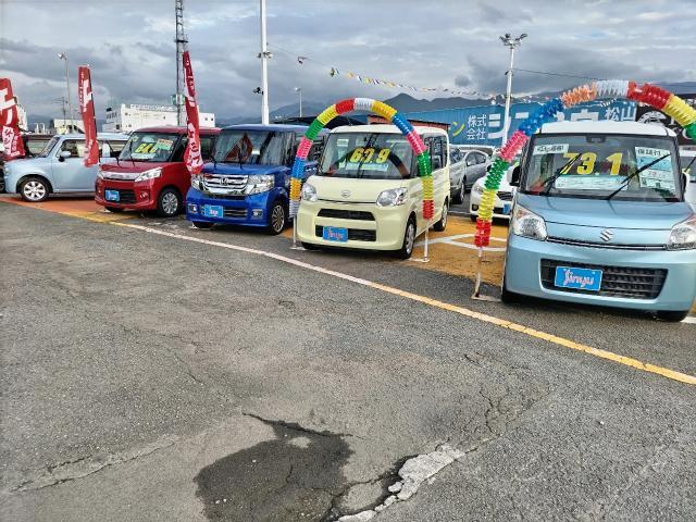 レイアウトを行いました。
【愛媛県　松山市　東温市でのタイヤ交換・パーツ取付。車検・整備の事なら　（株）シンユウ　松山支店　へお問合わせ下さい！！】