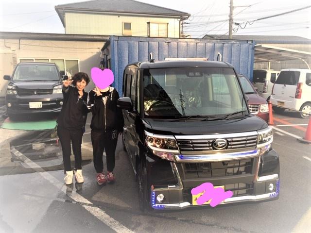 待望の新車の納車です