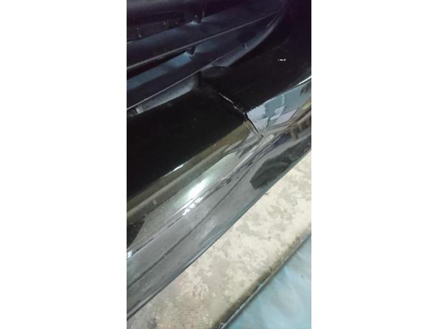 徳島県徳島市 18年式ウィッシュ フロントバンパー
割れ塗装