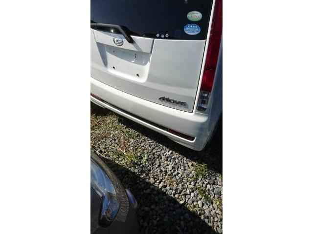 徳島県徳島市 H19年式 ムーヴカスタム リアバンパー 塗装
