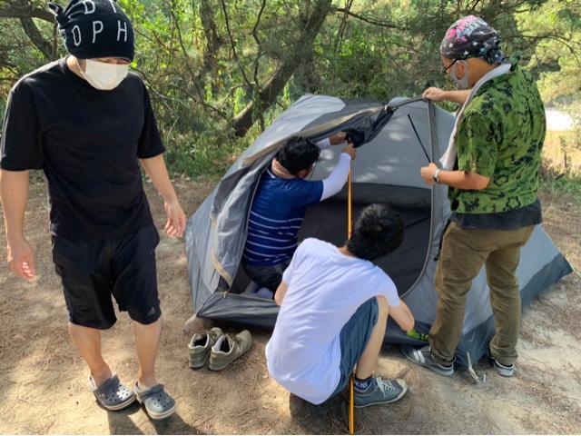 軽キャンピングのレンタカー準備進行中！【徳島県 徳島市 川内町でのタイヤ交換・車検・整備のことなら シンユウ 徳島本店 へお問い合わせください！！】