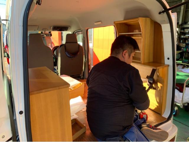 ちょいcamのキットを施工【徳島県 徳島市 川内町でのタイヤ交換・車検・整備のことなら シンユウ 徳島本店 へお問い合わせください！！】