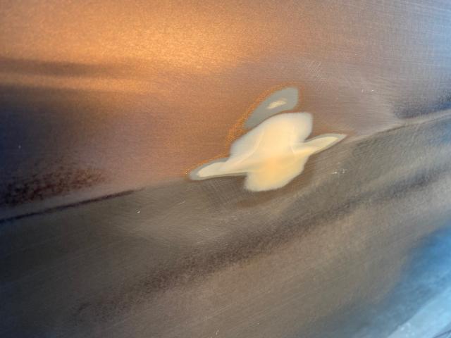 日産　デイスルークス　左フロントドア　凹み
塗装