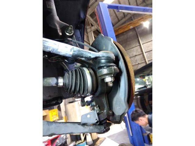 ホンダ　N-ONE タイロッドエンドブーツ交換