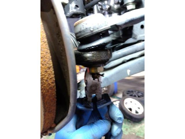 ホンダ　N-ONE タイロッドエンドブーツ交換