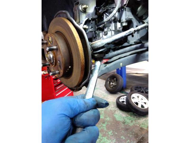 ホンダ　N-ONE タイロッドエンドブーツ交換