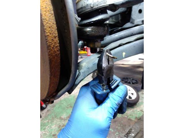 ホンダ　N-ONE タイロッドエンドブーツ交換