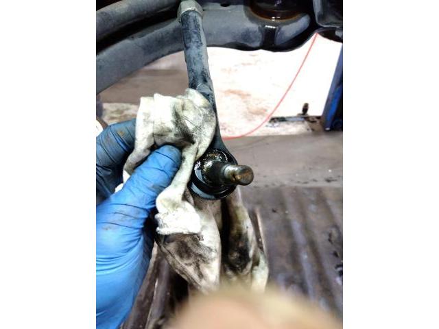 ホンダ　N-ONE タイロッドエンドブーツ交換