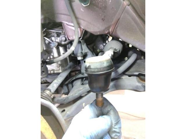 ホンダ　N-ONE タイロッドエンドブーツ交換