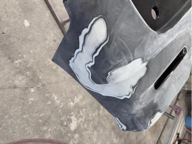 パレット　バンパー塗装