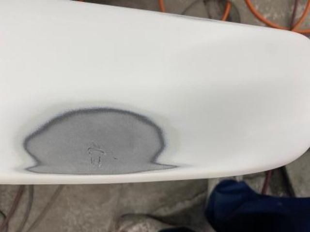 ハスラー　バンパー塗装