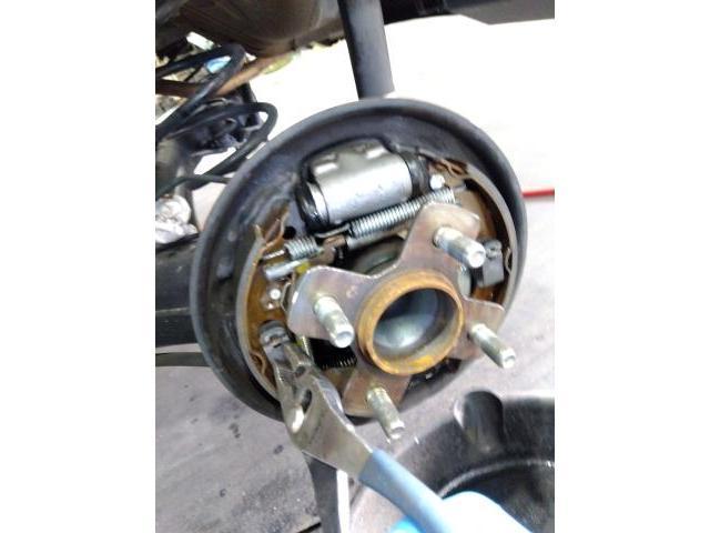 ホンダ　N-BOX リアブレーキカップキット交換