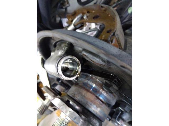 ホンダ　N-BOX リアブレーキカップキット交換