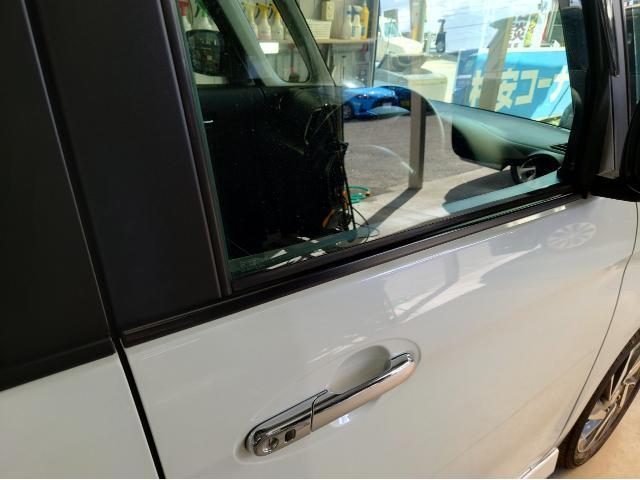 スズキ　スペーシアカスタム　外装クリーニング