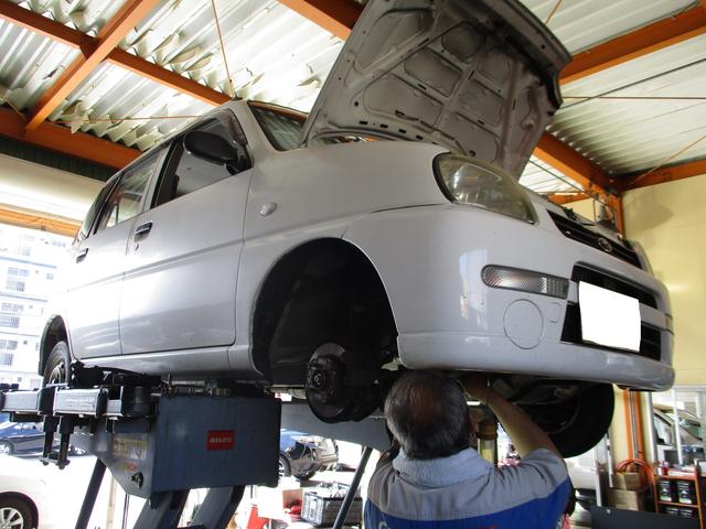 軽自動車　スバル　プレオ　タイミングベルト交換　徳島