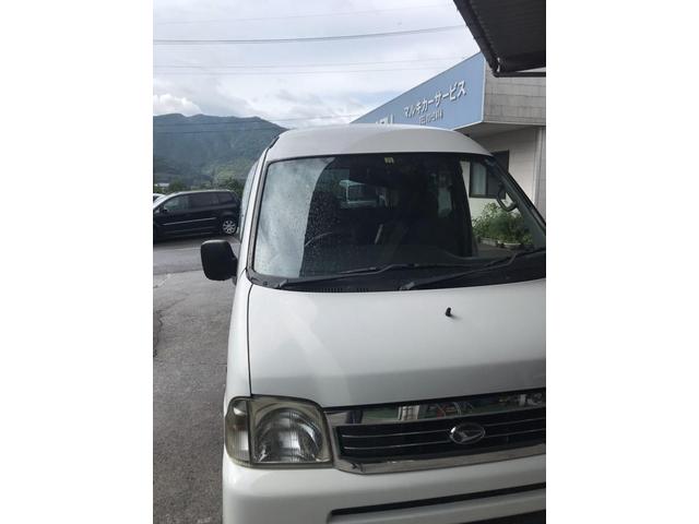 ダイハツ　アトレーワゴン　前後ドライブレコーダー　取付